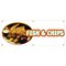 Signmission Fish And Chips Banner Heavy Duty 13 Oz Vinyl with Grommets B-72 Fish And Chips - alternate 1